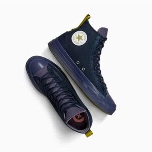 Converse Men's Dark Blue High-Top Sneakers
